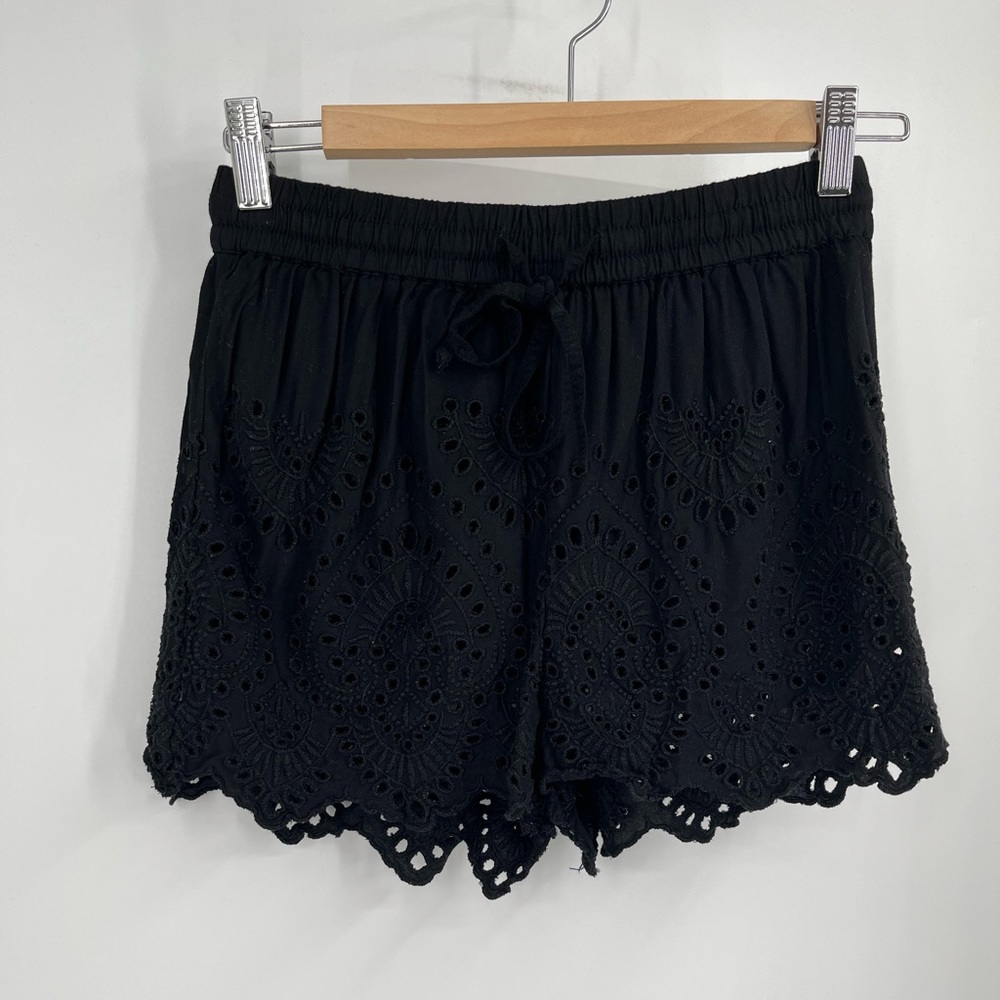 Topshop Eyelet Shorts